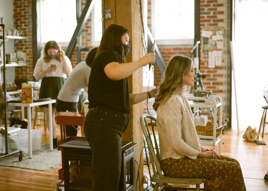 BTS Fall Photoshoot With Emily