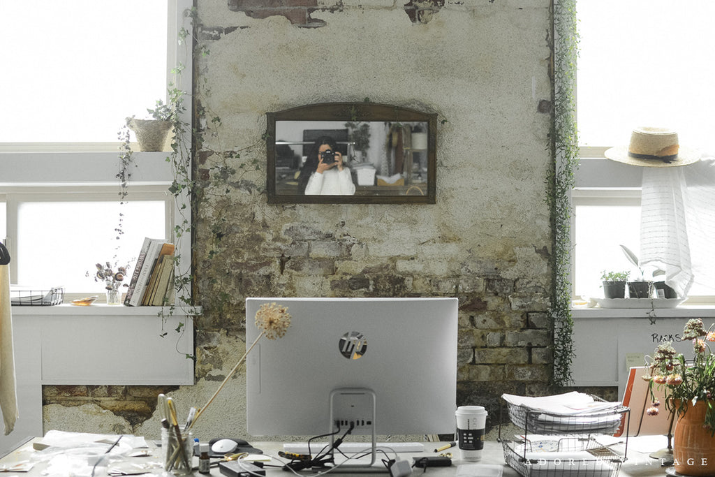 A Candid Tour of the Adored Vintage Office