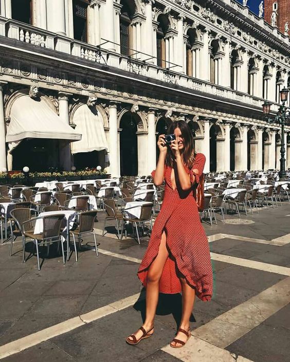 Traveling? Pack A Wrap Dress!