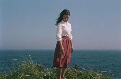 Classically Feminine With A Blouse and Skirt