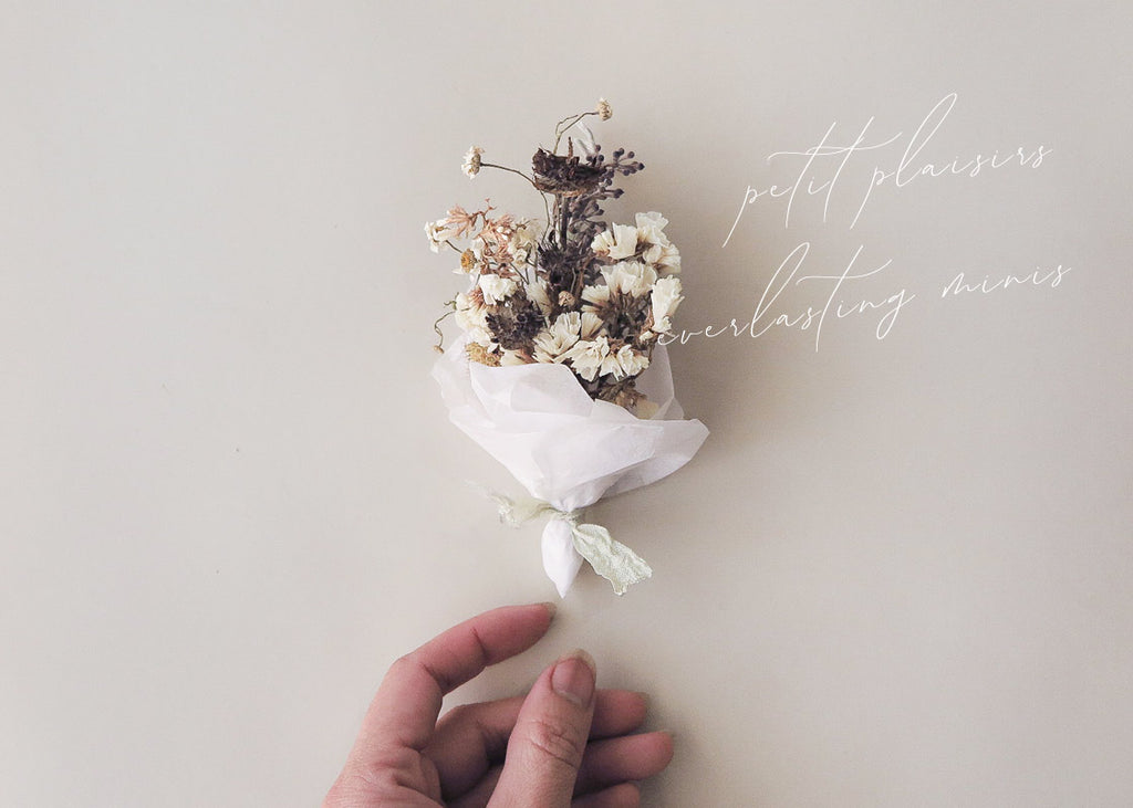 How To Make Mini Dried Flower Bouquets