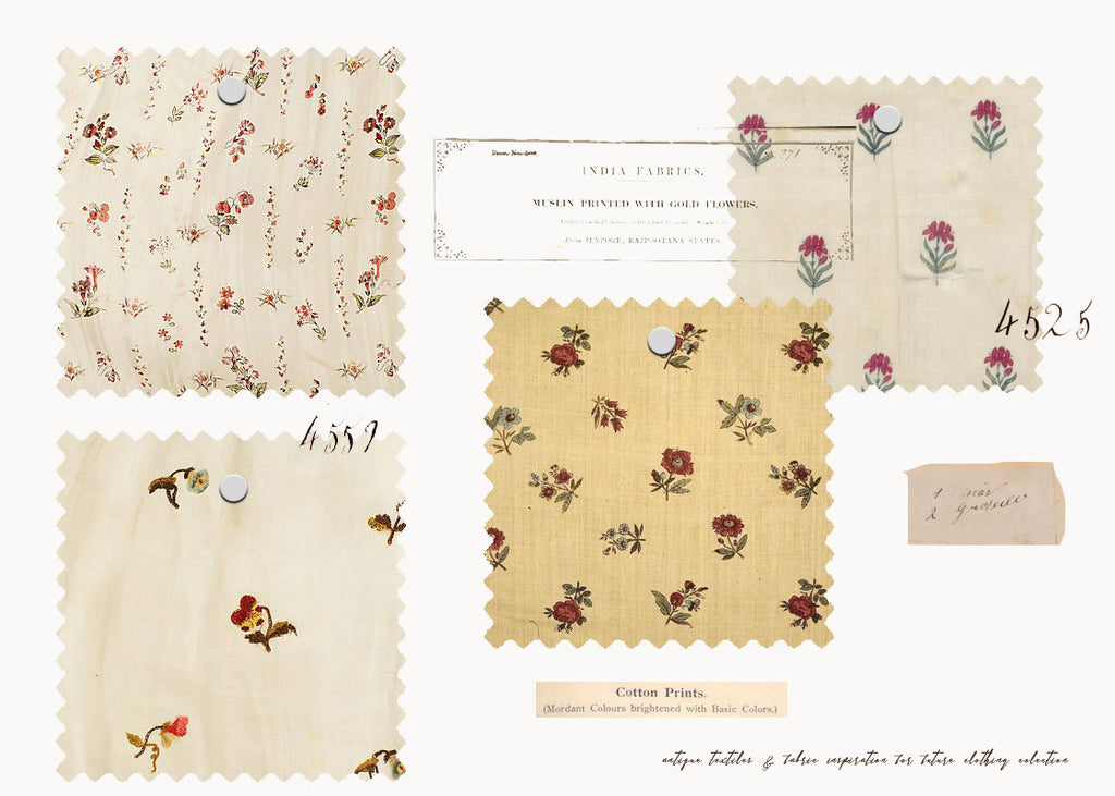 Inspiration: Antique Textiles & Patterns