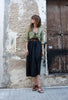 Midi Skirt With Belt