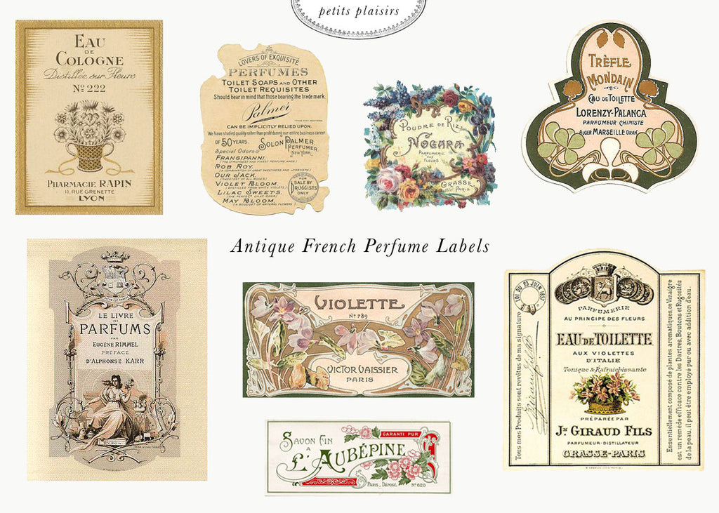 Petits Plaisirs: Vintage French Perfume Labels