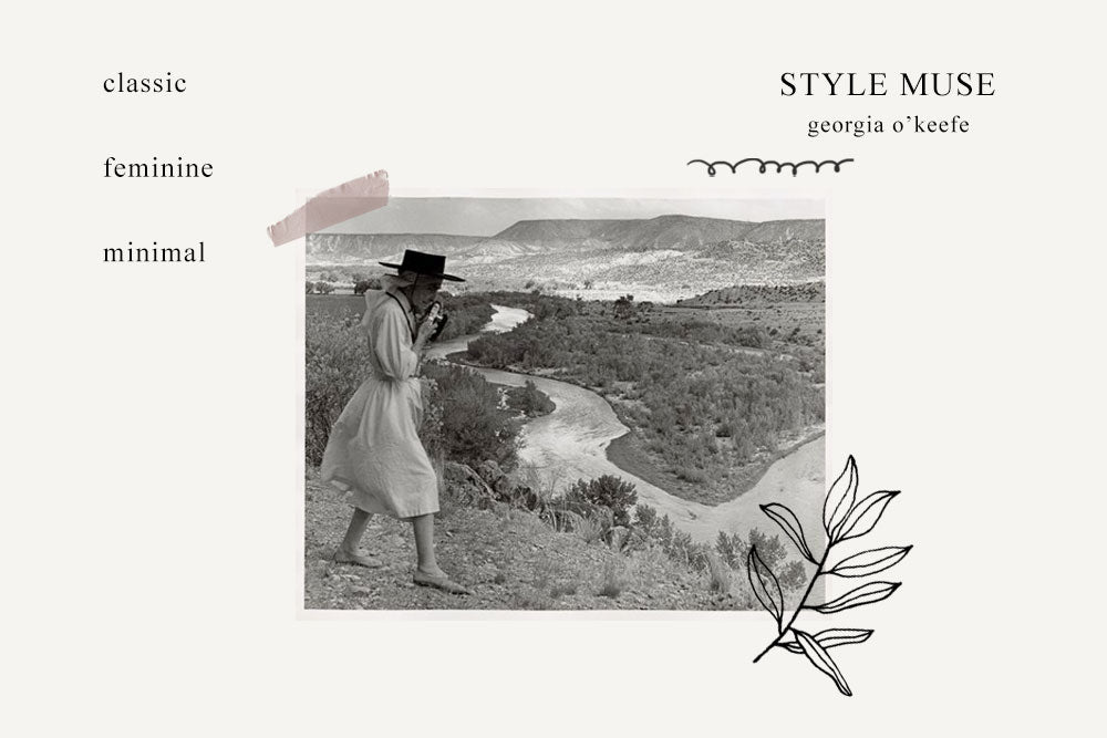 Style Muse / Georgia O'Keeffe