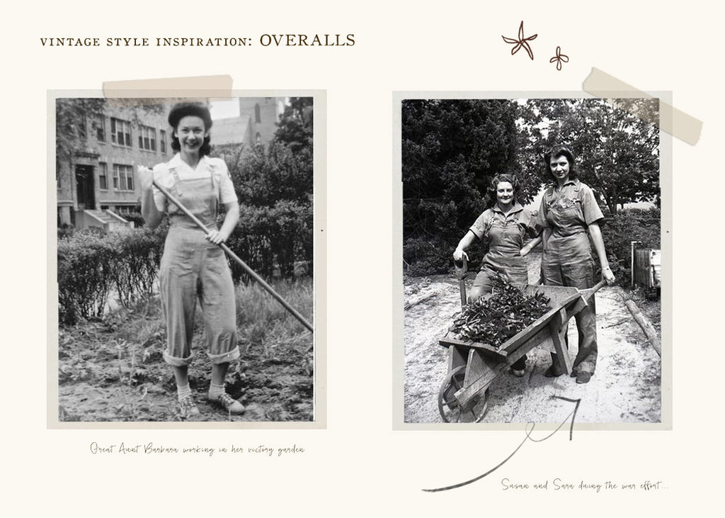 Vintage Fashion Inspiration: 1940s Overalls