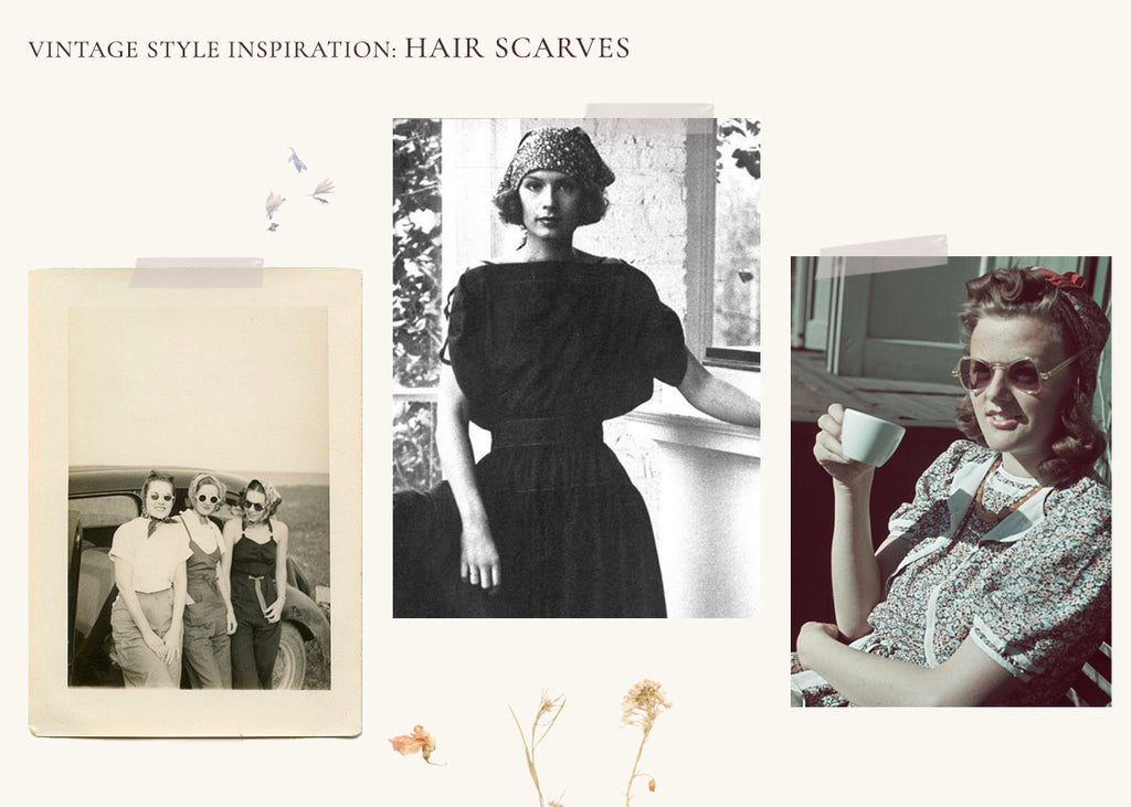 Vintage Style Inspiration: Hair Scarves