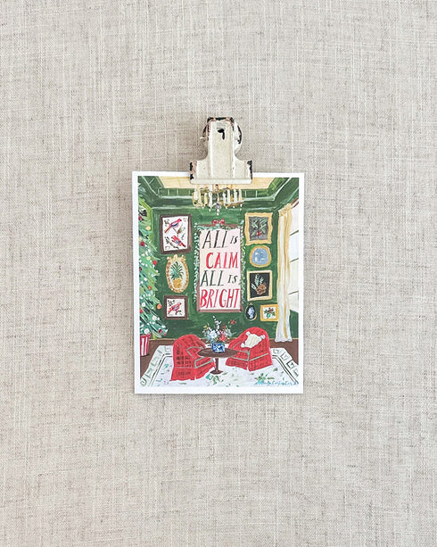 All is Calm Holiday Card