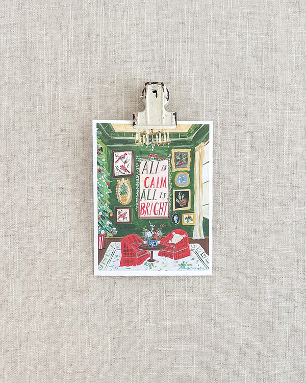 All is Calm Holiday Card