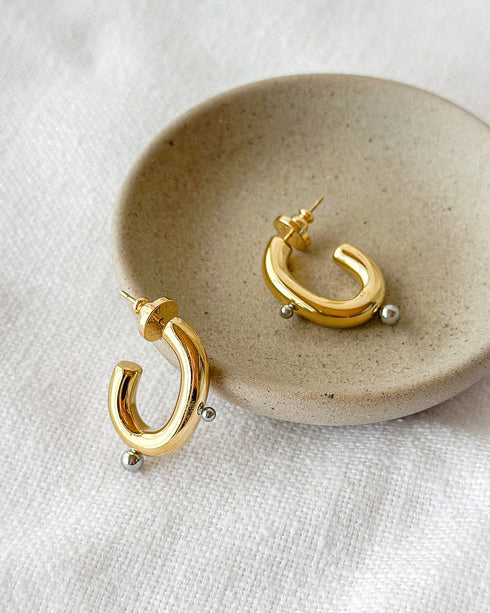 Alsace C-Hoop Earrings