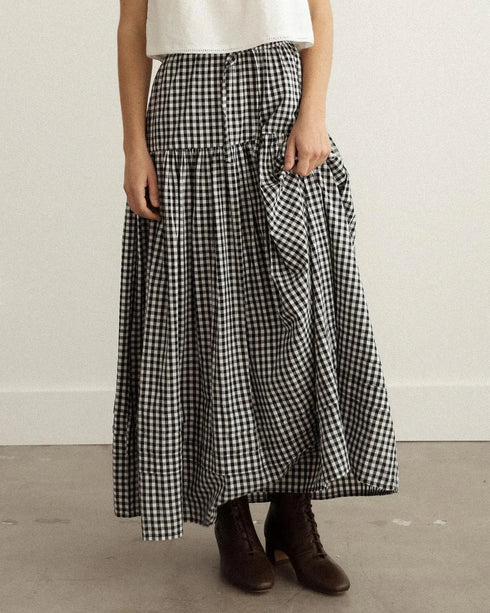 Gardenne Skirt - Prairie Noir