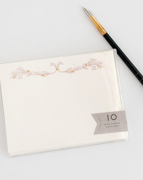 Ava in Rose Notecard Set