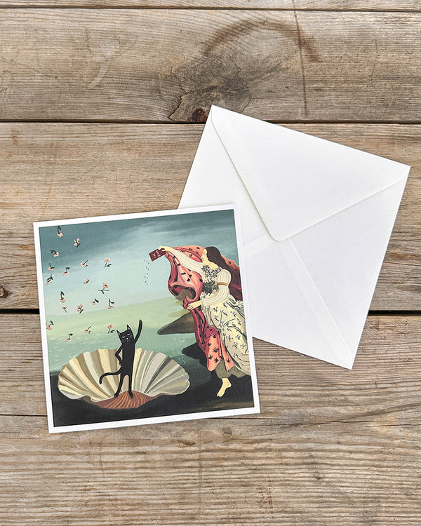 Birth of Venus Card