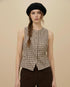 Dronghan Plaid Vest