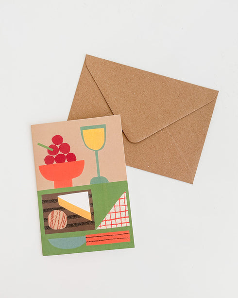 Cheese & Wine Card