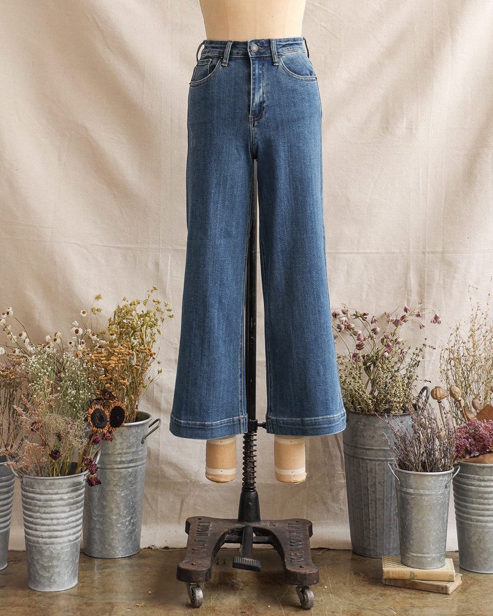 Vintage Inspired Wide Leg Jeans / Vintage Inspired Jeans / Sydney Wide