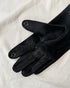 Martigny Button Gloves - Black
