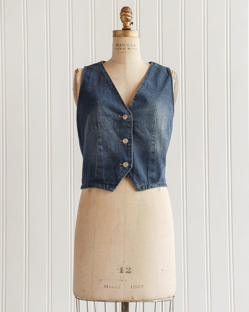 Briar County Denim Vest