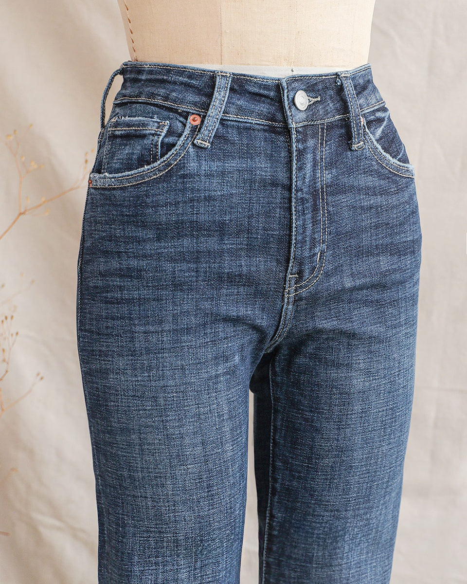 Vintage Cotton Straight Jeans main image 1
