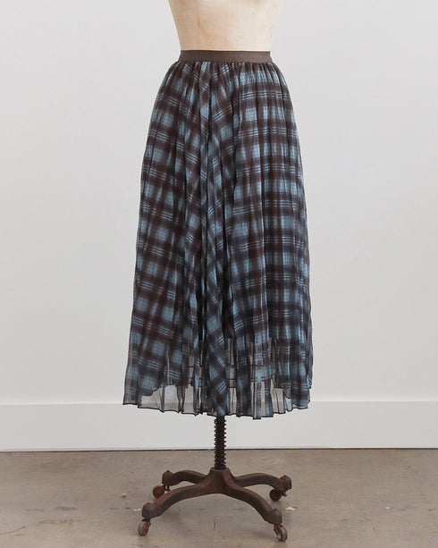 Gillian Plaid Skirt