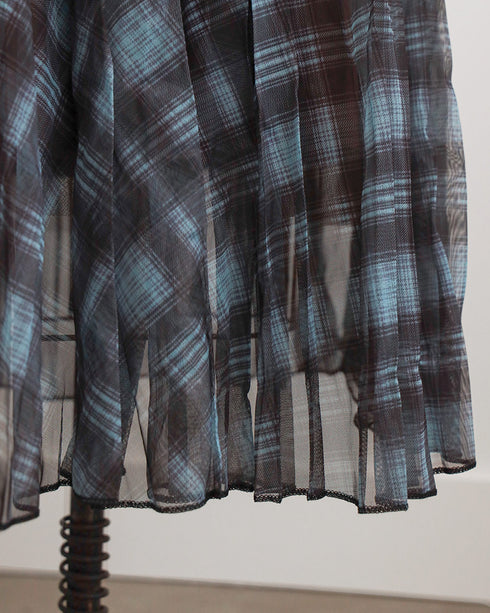 Gillian Plaid Skirt