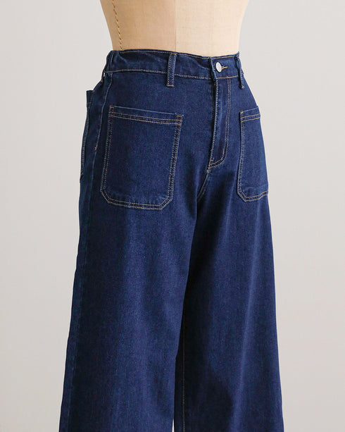 Laurel Patch Pocket Jeans