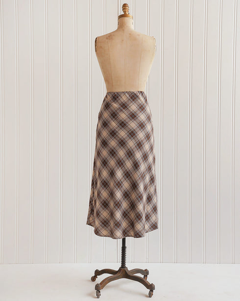 Book Fair Plaid Skirt