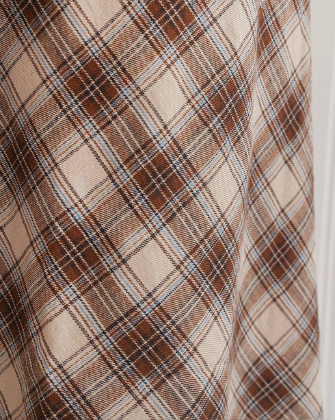 Book Fair Plaid Skirt