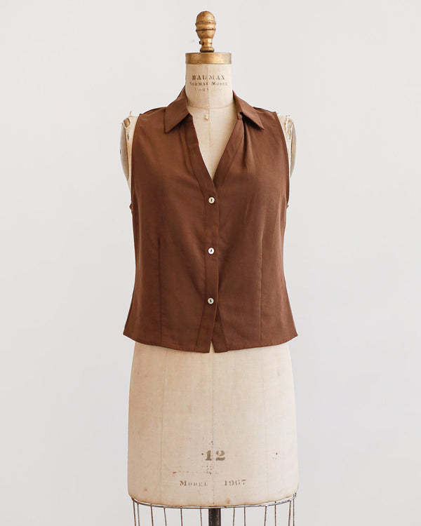 Chestnut Café Blouse