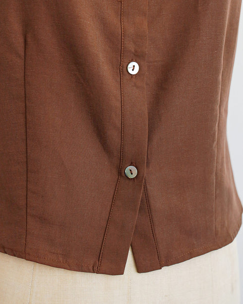 Chestnut Café Blouse