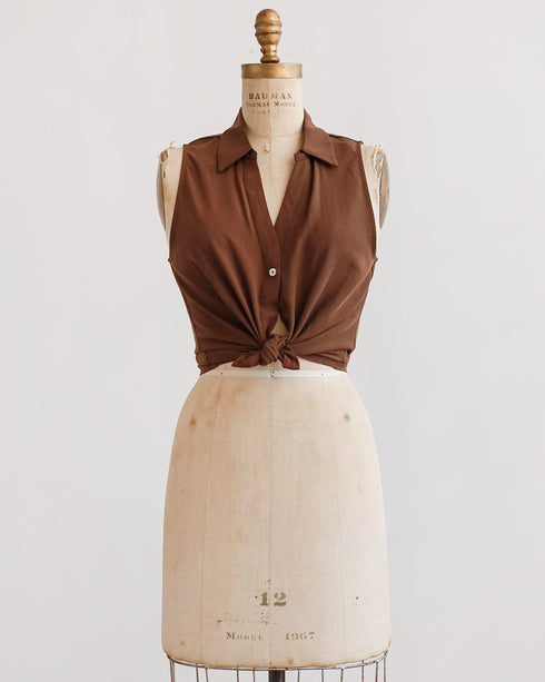 Chestnut Café Blouse