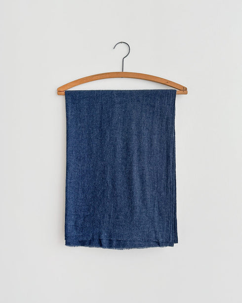Winter's Tale Cashmere Scarf - Navy