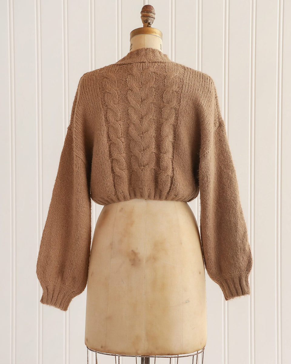 Vintage Sweet Knitted Cardigan