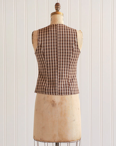 Dronghan Plaid Vest