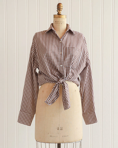 Farm to Table Gingham Top