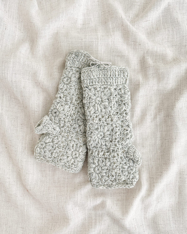 Morven Wool Gloves - Grey