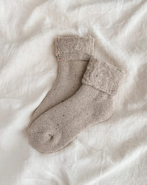Soft Landing Socks - Oat