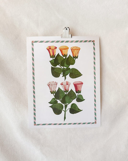 Festival of Flowers Print