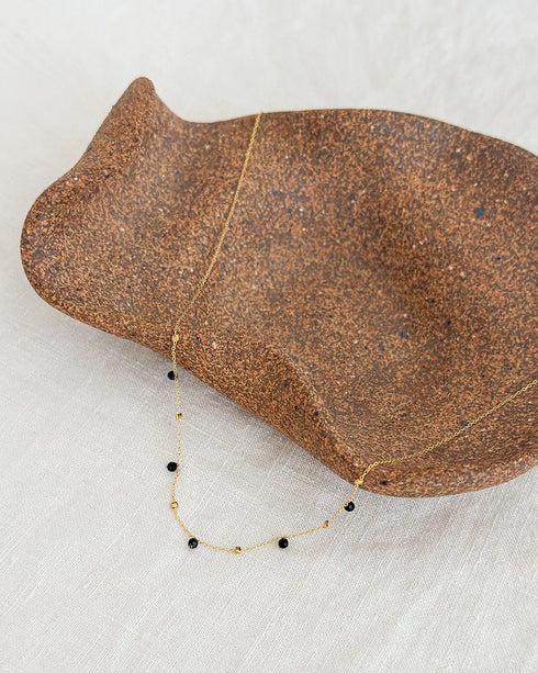 Petite Noir Necklace