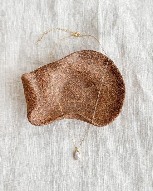 Luma Pearl Drop Necklace