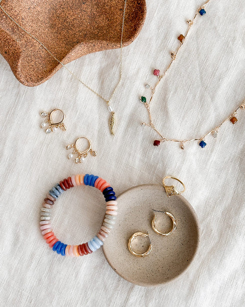 Clover Garden Charm Necklace