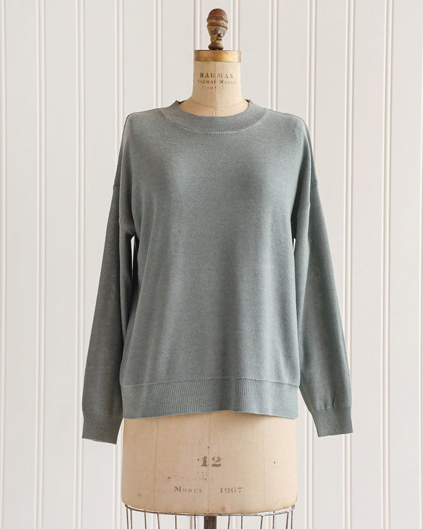 Anglian Fog Knit Top