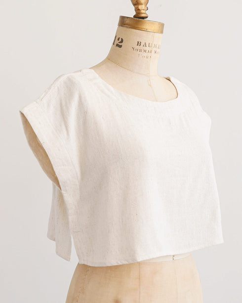 Carmaux Linen Top
