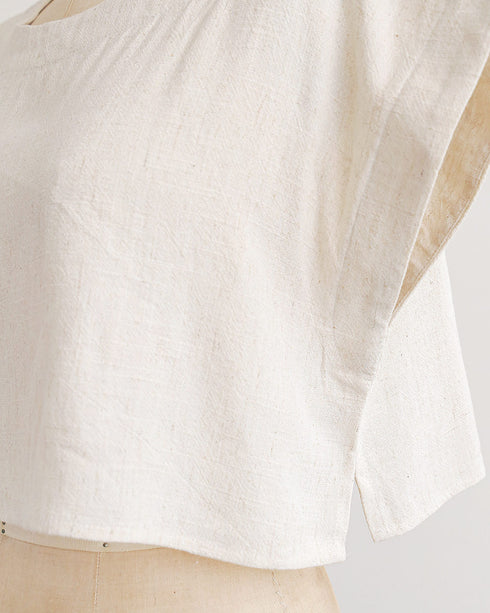 Carmaux Linen Top