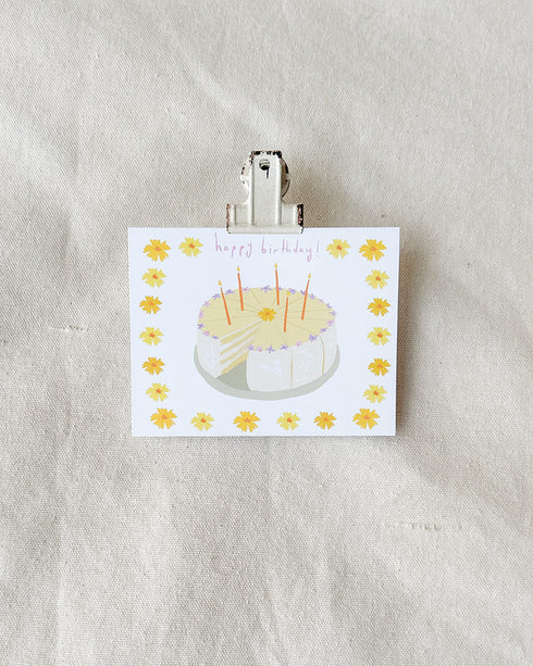 Birthday Cake Card