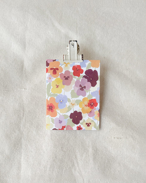 Pansies Everyday Card
