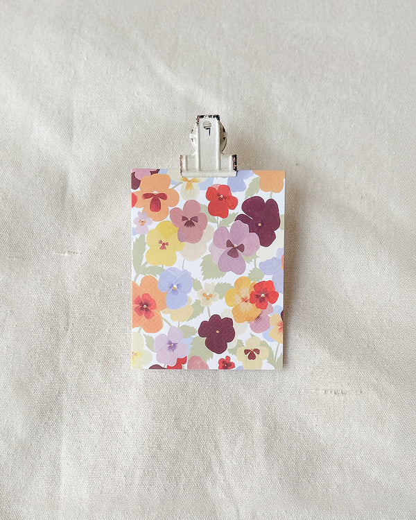 Pansies Everyday Card