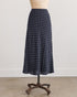 Elyna Dot Skirt - Navy