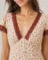 Eau de Vin Midi Dress