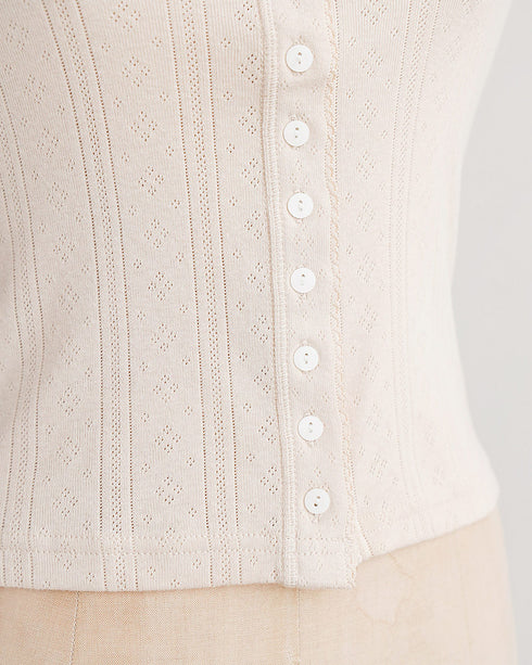 Harwell Pointelle Tank